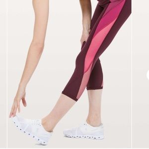 Lululemon Color Me Ombré 21” crop